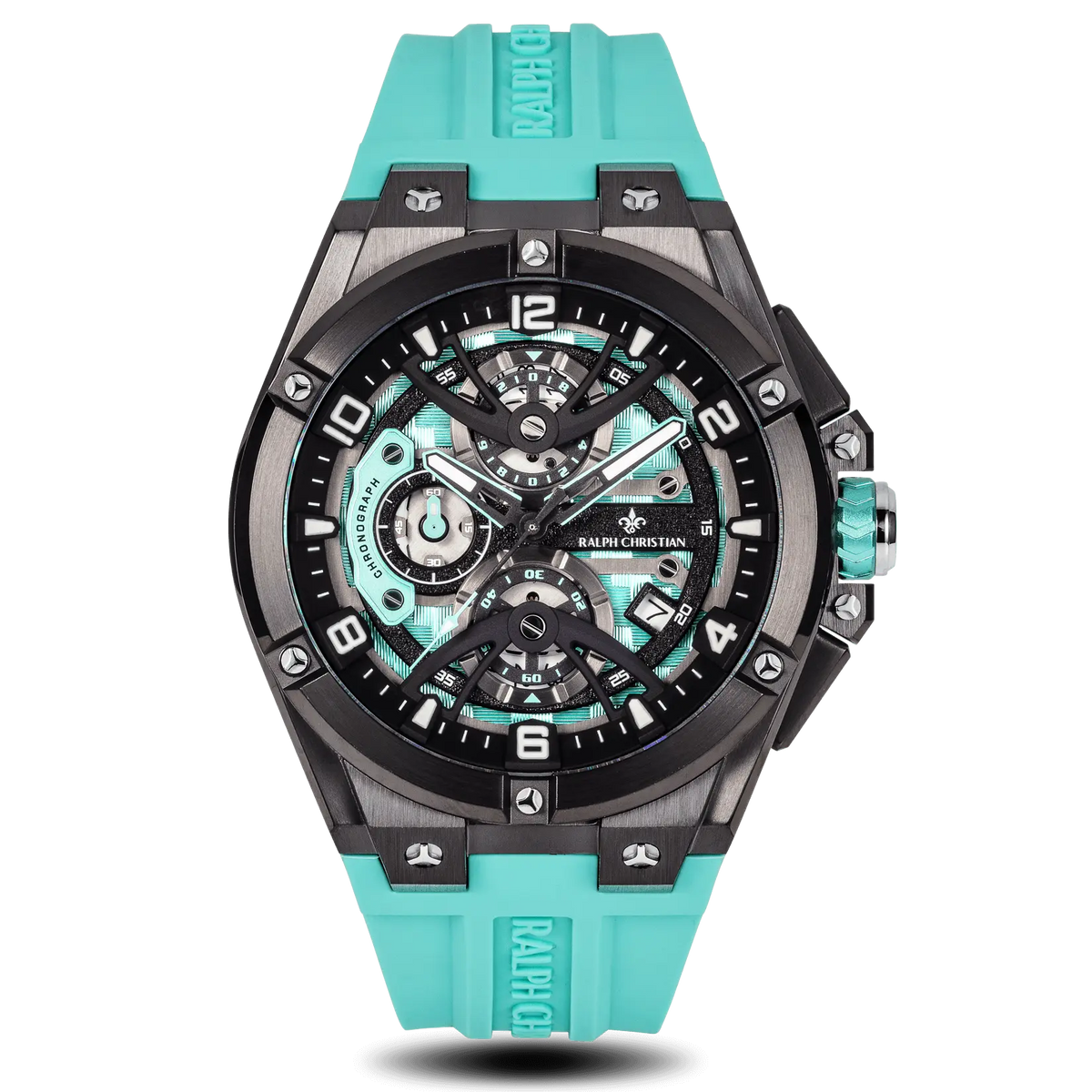 Ralph Christian Apex Chrono watch with 10 ATM water resistance