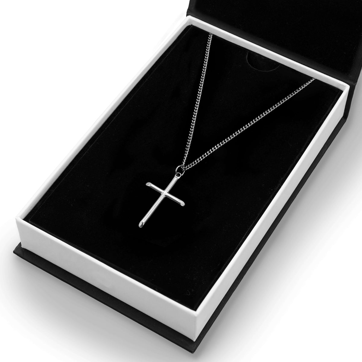 The Silver Cross Pendant - Essentials Collection
