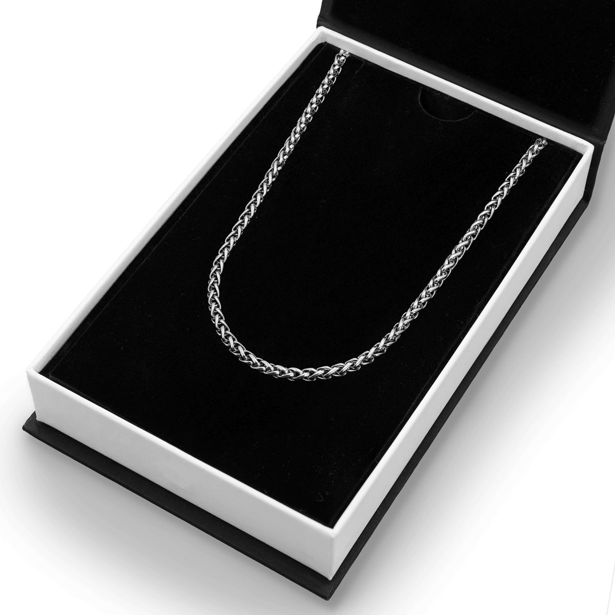 The Silver Wheat Necklace - Essentials Collection