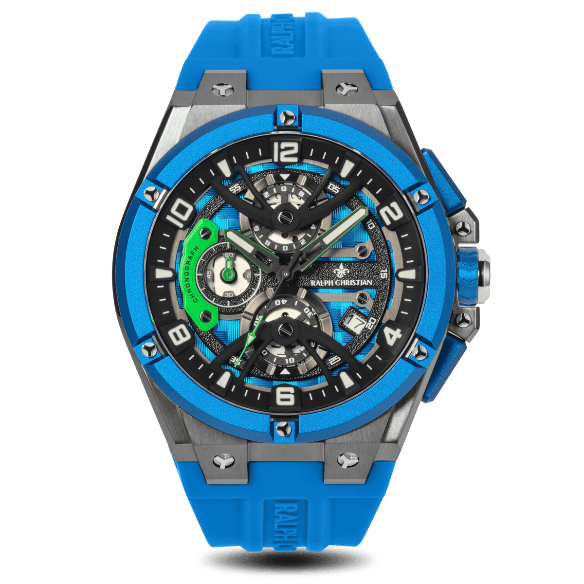 The Apex Chrono - Celestial Blue, Ralph Christian chronograph watch