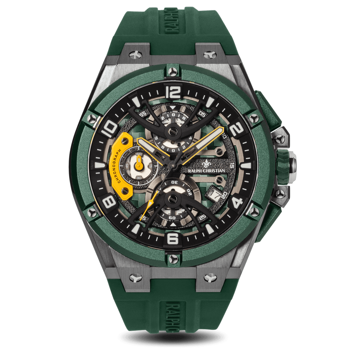 The Apex Chrono - Heritage Green, Ralph Christian chronograph watch