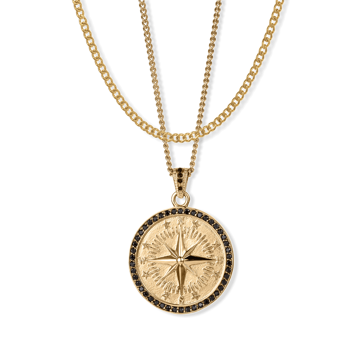 The Compass Essentials Bundle - Gold, Ralph Christian necklace