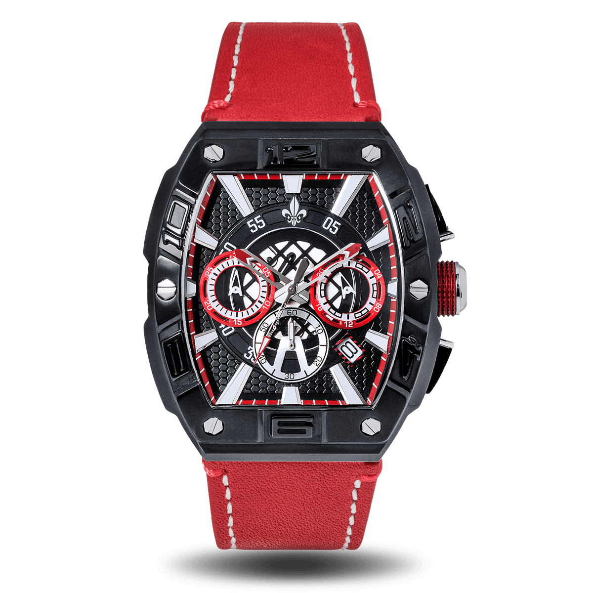The Intrepid Chronograph - Red, Ralph Christian watch
