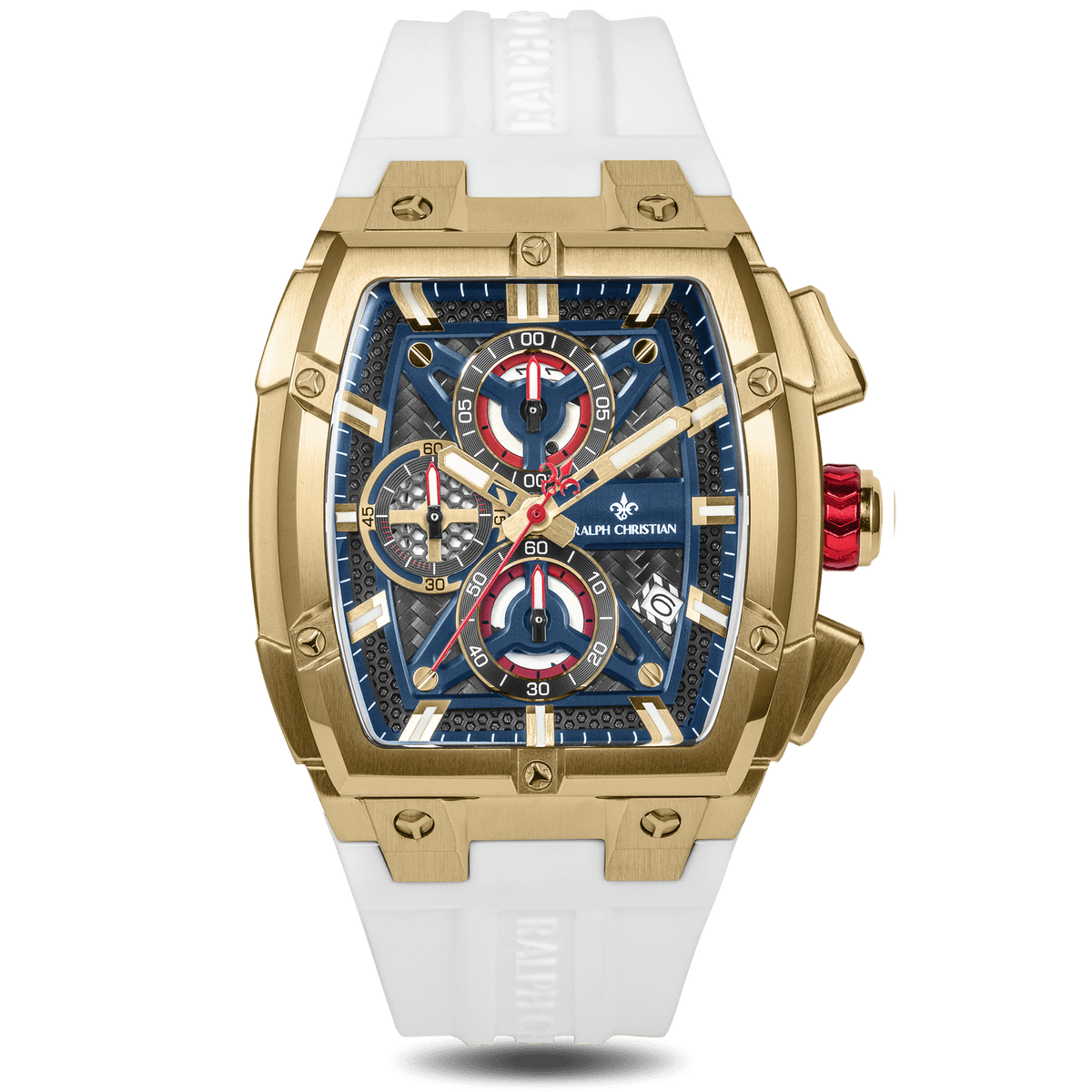 The Polaris Chrono - Ice White, Ralph Christian chronograph watch