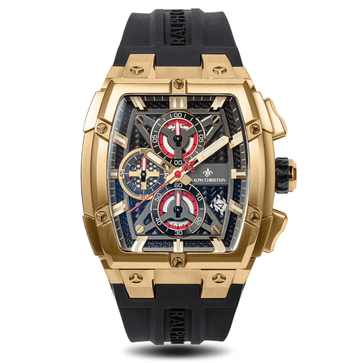 The Polaris Chrono - Obsidian Black, Ralph Christian chronograph watch