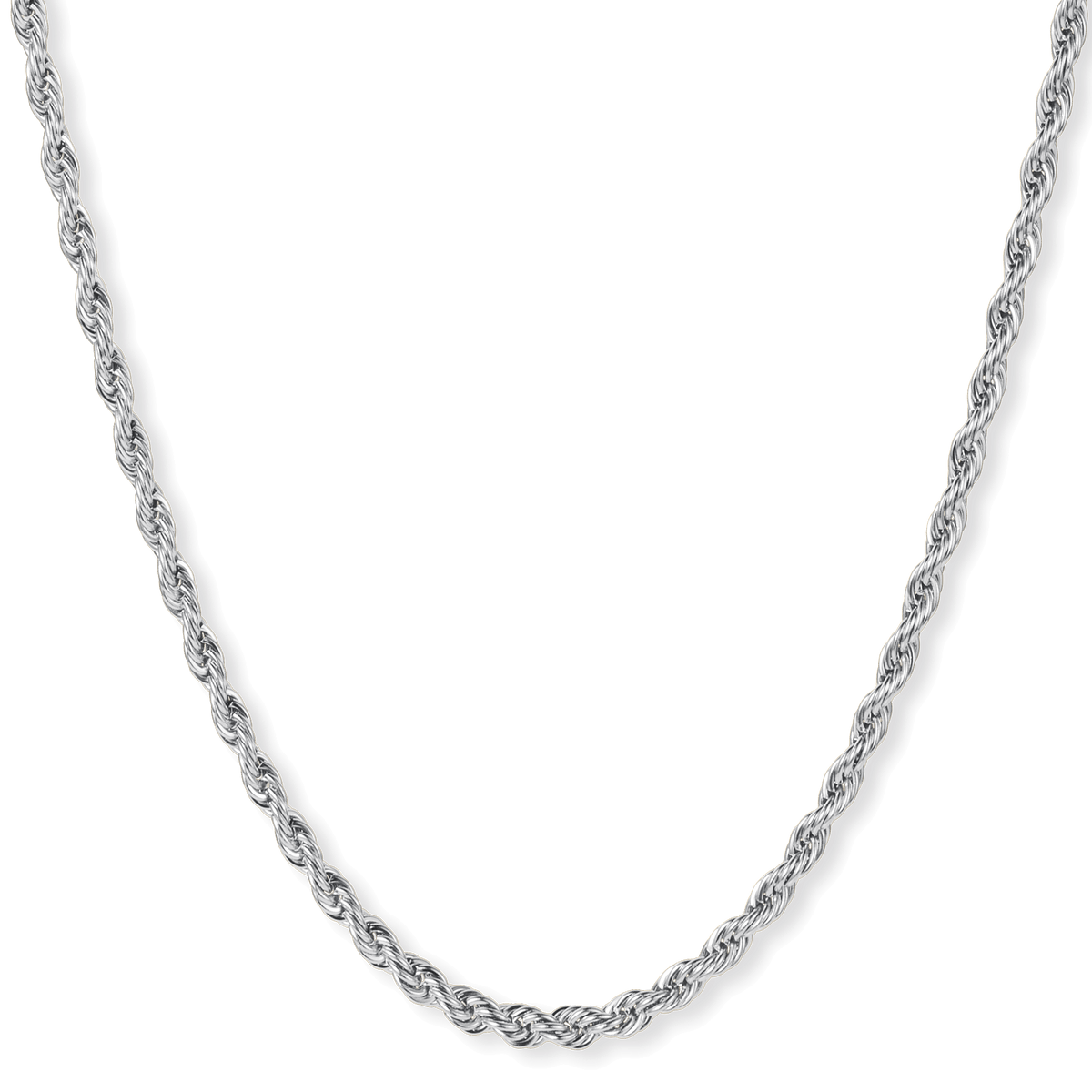 The Silver Rope Necklace - Essentials Collection, Ralph Christian necklace