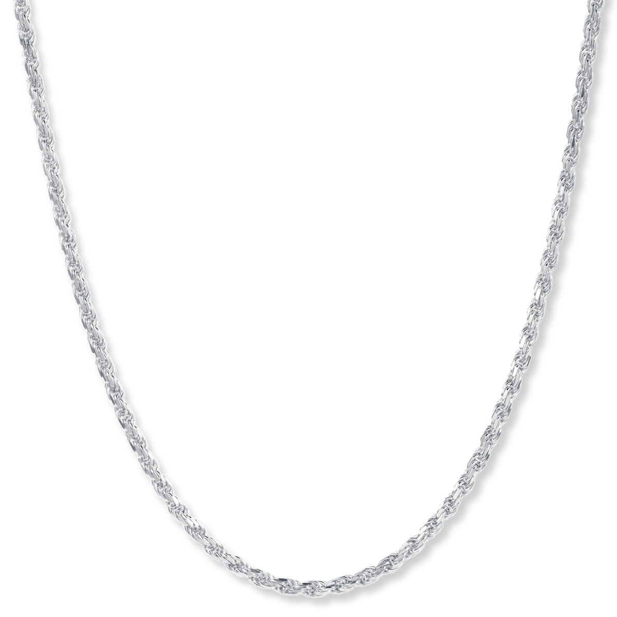 The Silver Rope Necklace - Italian Collection, Ralph Christian necklace