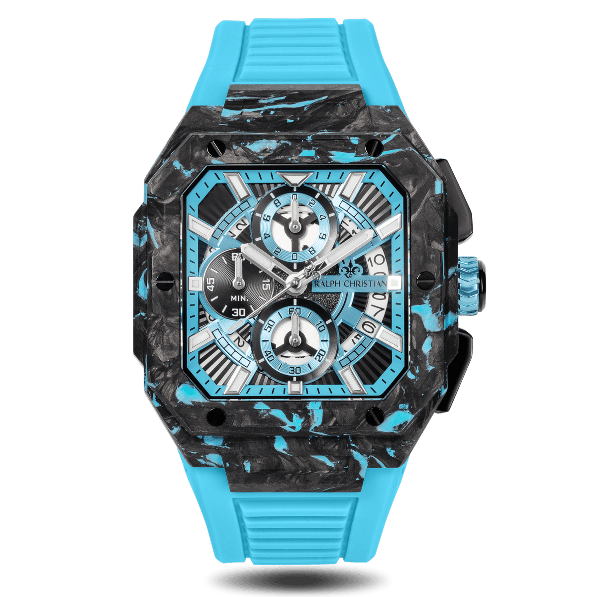 The Vanguard Carbon Chrono - Tidal Abyss, Ralph Christian chronograph watch
