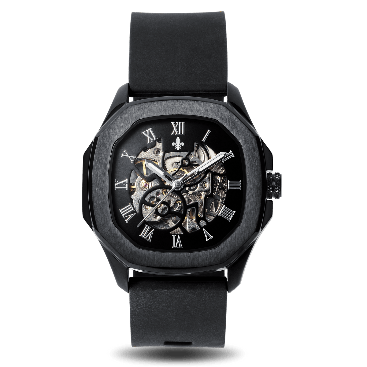 The Avalon - Black, Ralph Christian automatic skeleton watch