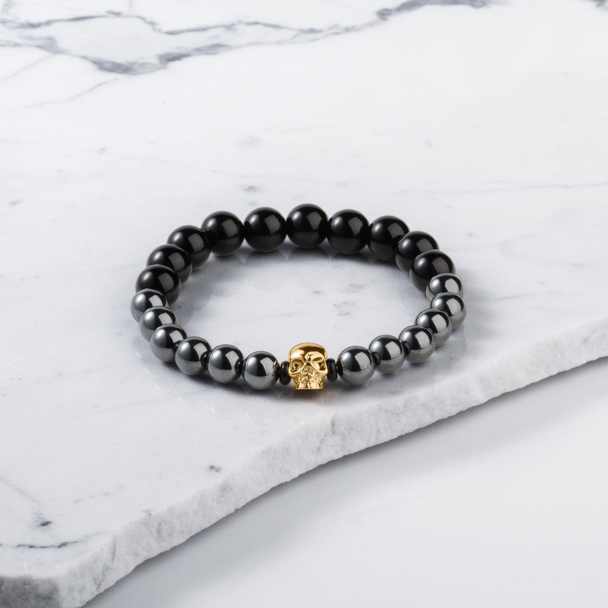 The Obsidian Rebel Bracelet