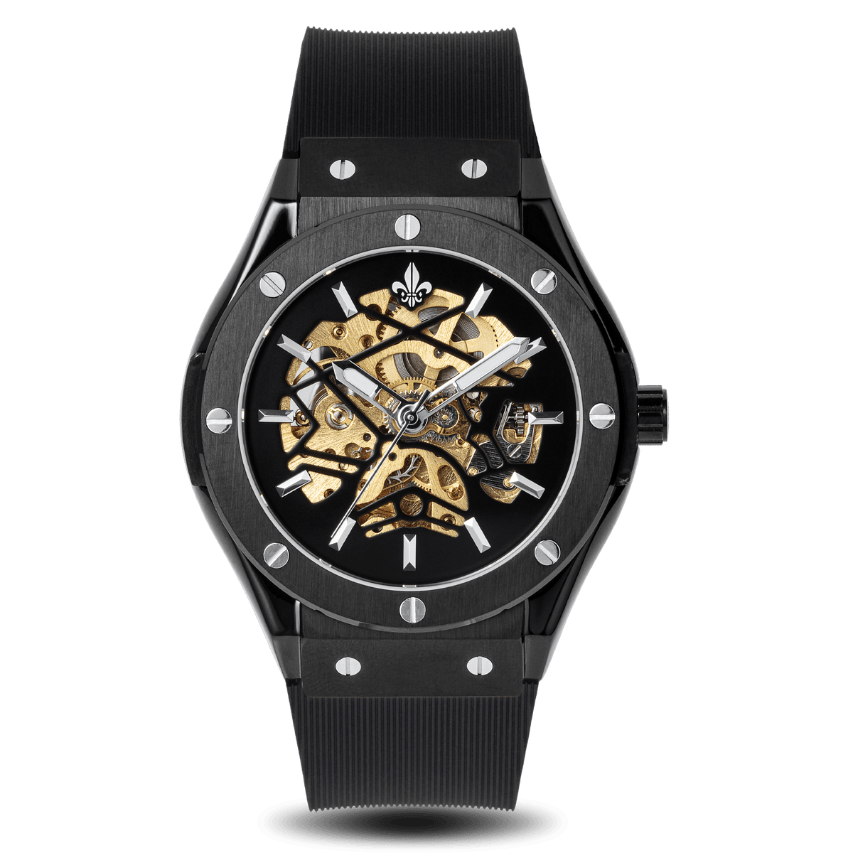 Prague Skeleton Automatic Deluxe - Black, Ralph Christian watch