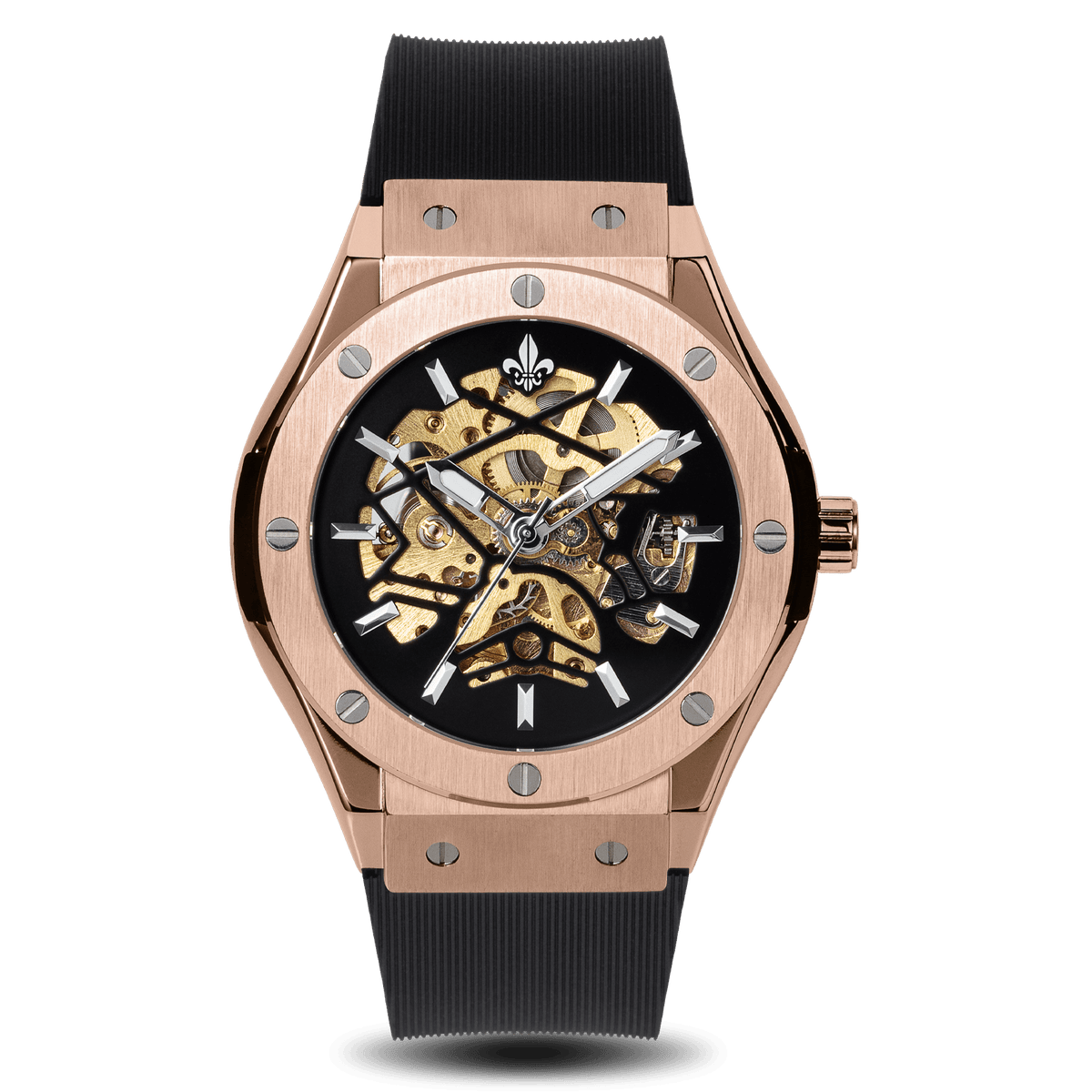 Prague Skeleton Automatic Deluxe - Rose Gold, Ralph Christian watch