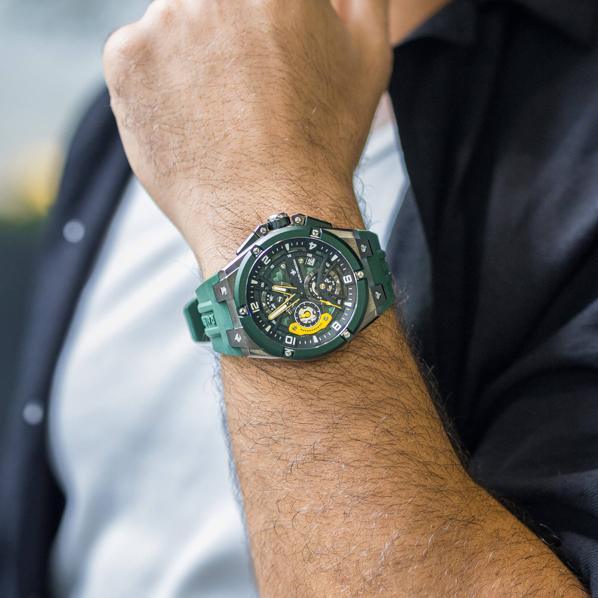 The Apex Chrono -  Heritage Green