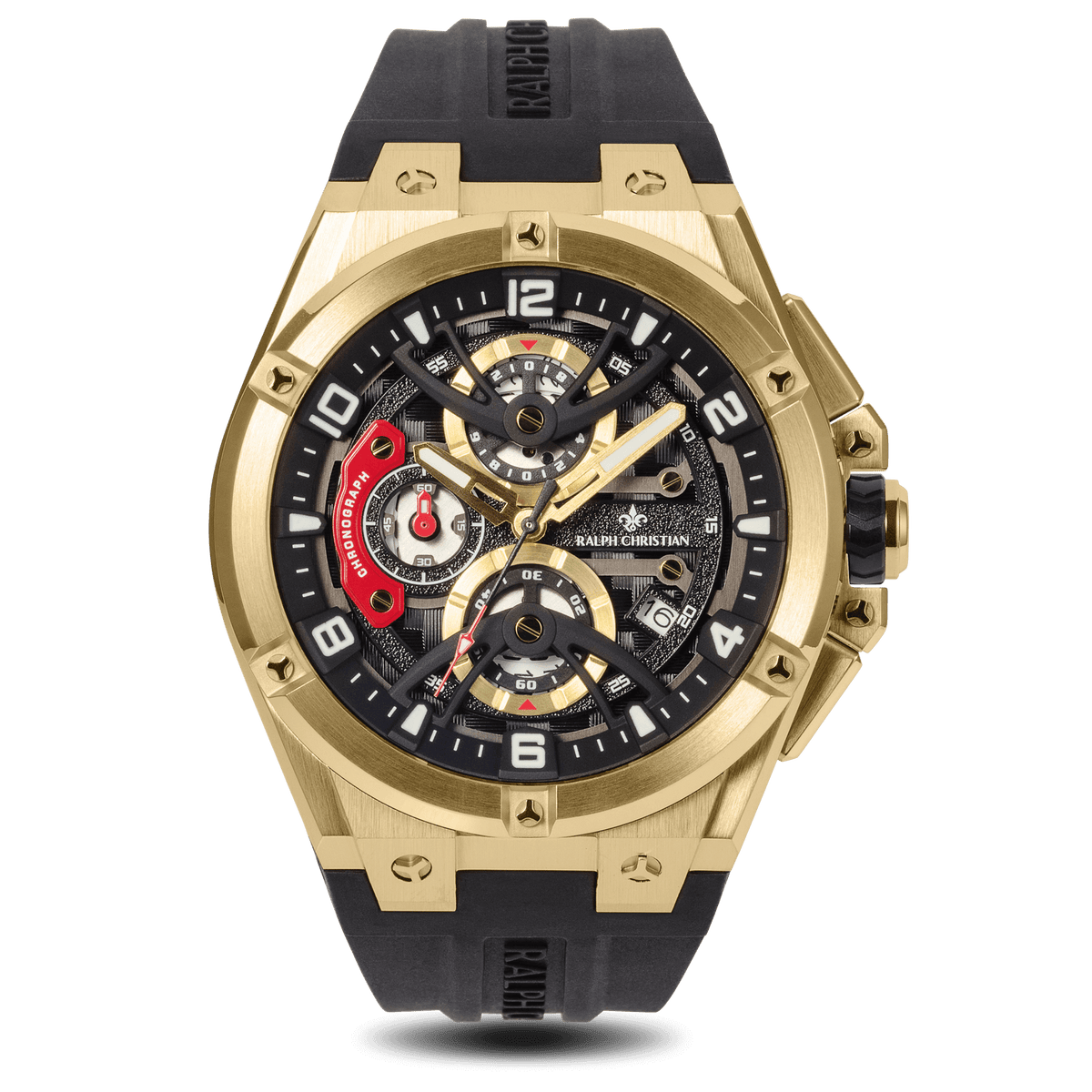 The Apex Chrono - Luxe Black, Ralph Christian chronograph watch