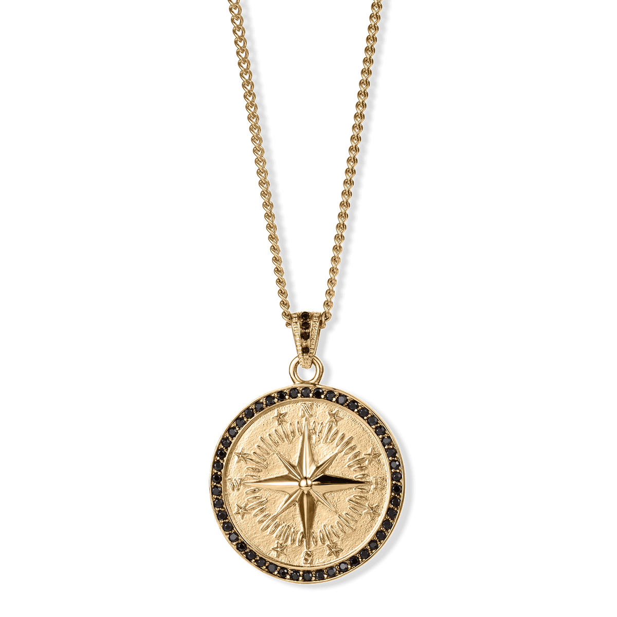 The Gold Compass Pendant - Essentials Collection, Ralph Christian necklace