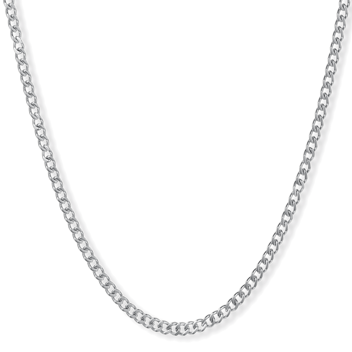 The Silver Cuban Necklace - Essentials Collection, Ralph Christian necklace
