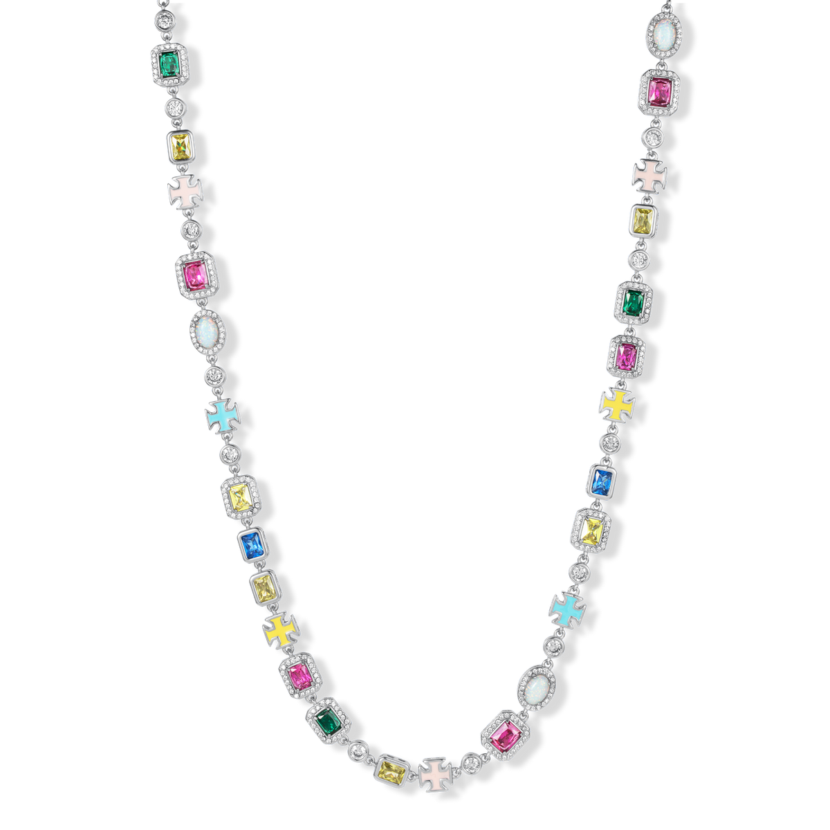 The Gemstone Necklace, Ralph Christian necklace