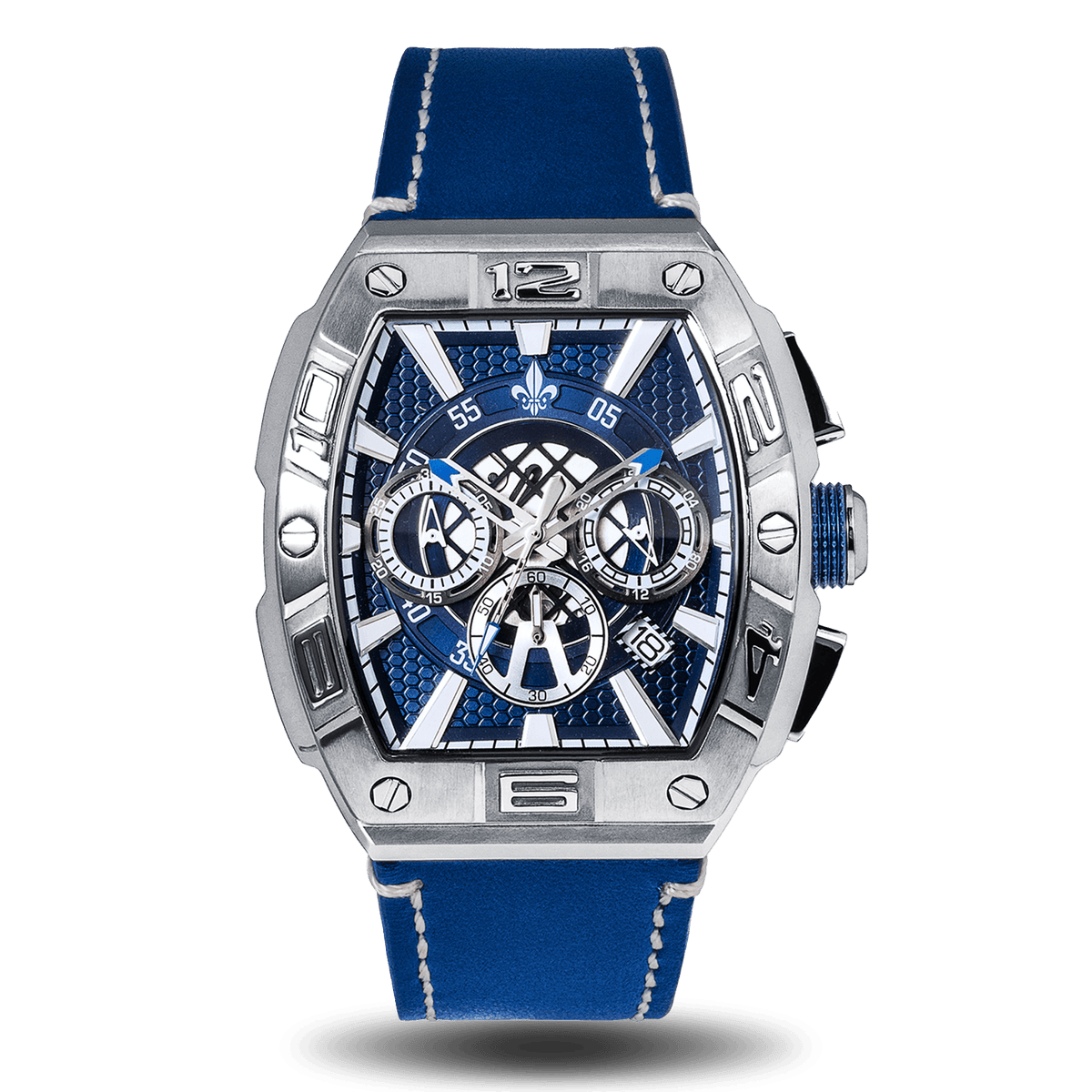 The Intrepid Chronograph - Blue, Ralph Christian watch
