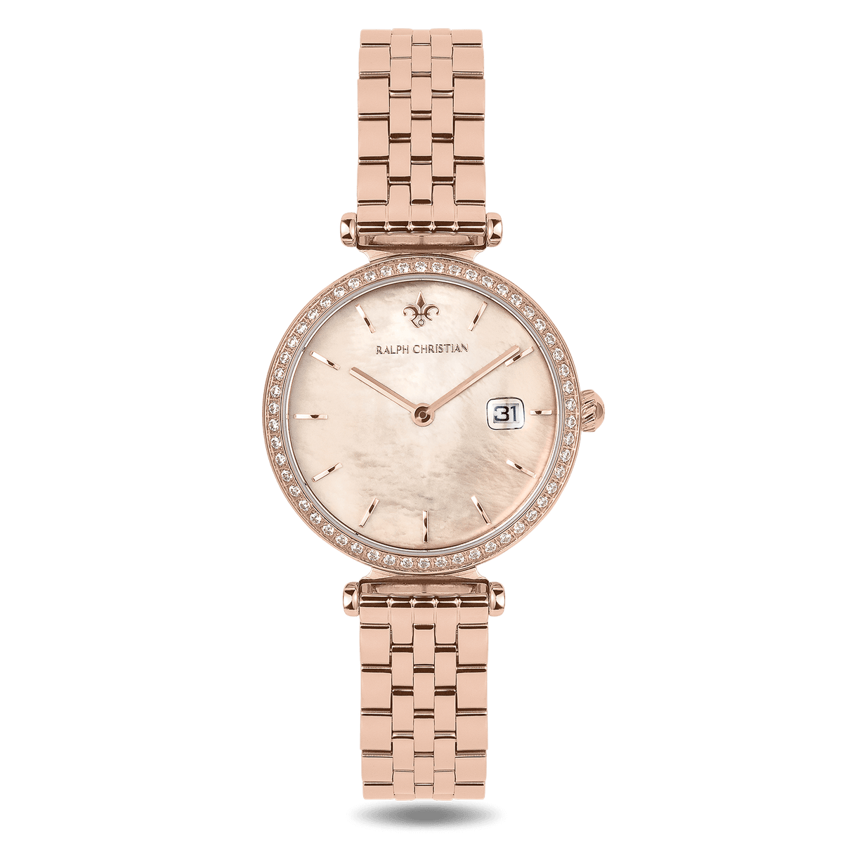 The Luxe - Ladies - Rose Gold, Ralph Christian women's watch
