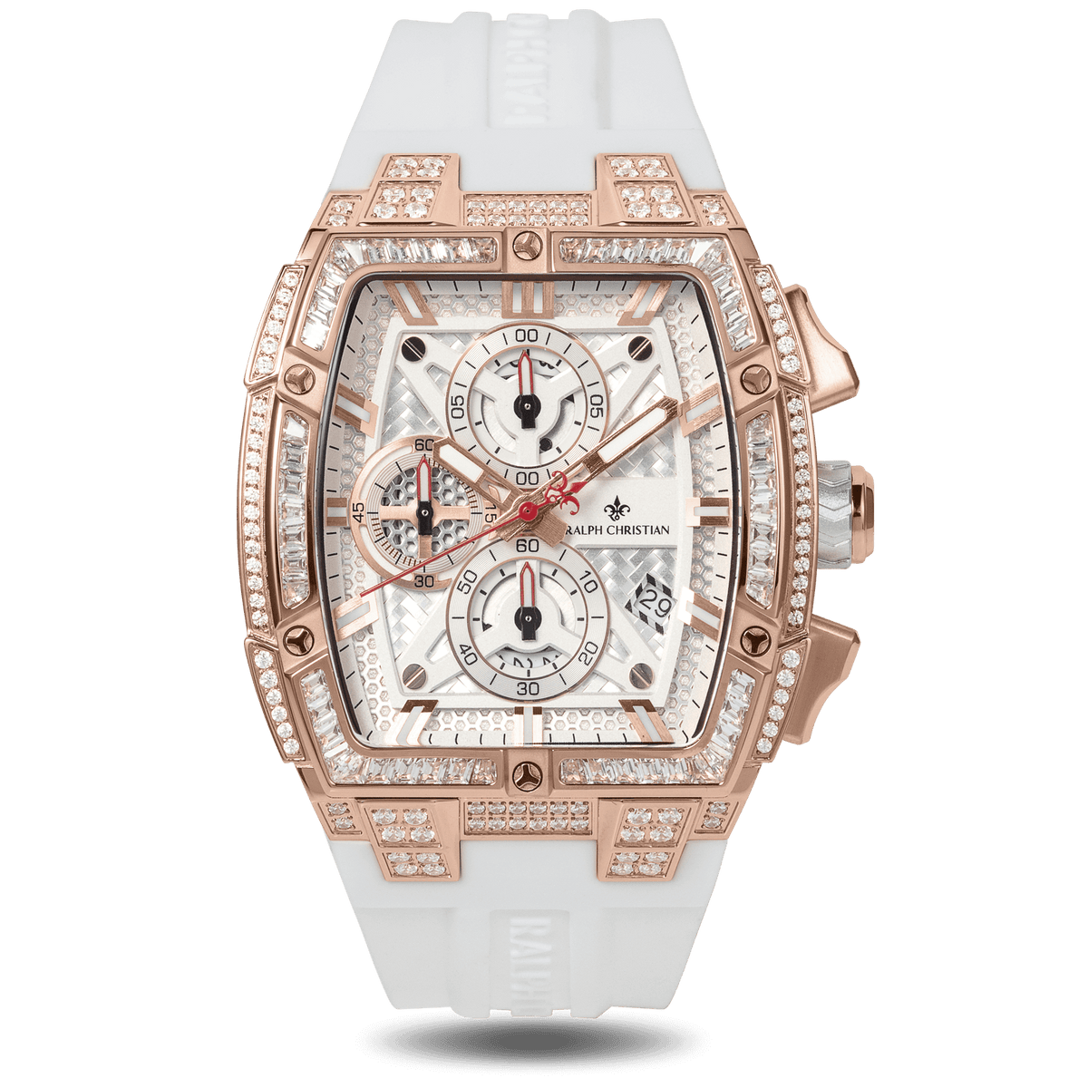 The Polaris Chrono Ice - Frosted Glacier, Ralph Christian chronograph watch