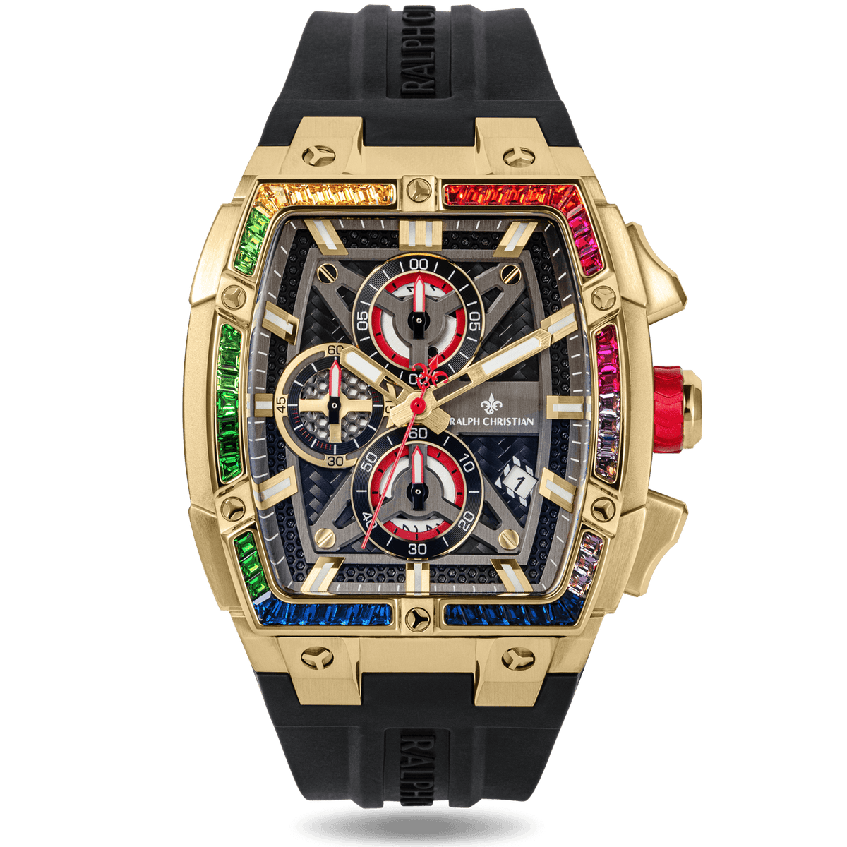 The Polaris Chrono Ice - Midnight Radiance, Ralph Christian chronograph watch