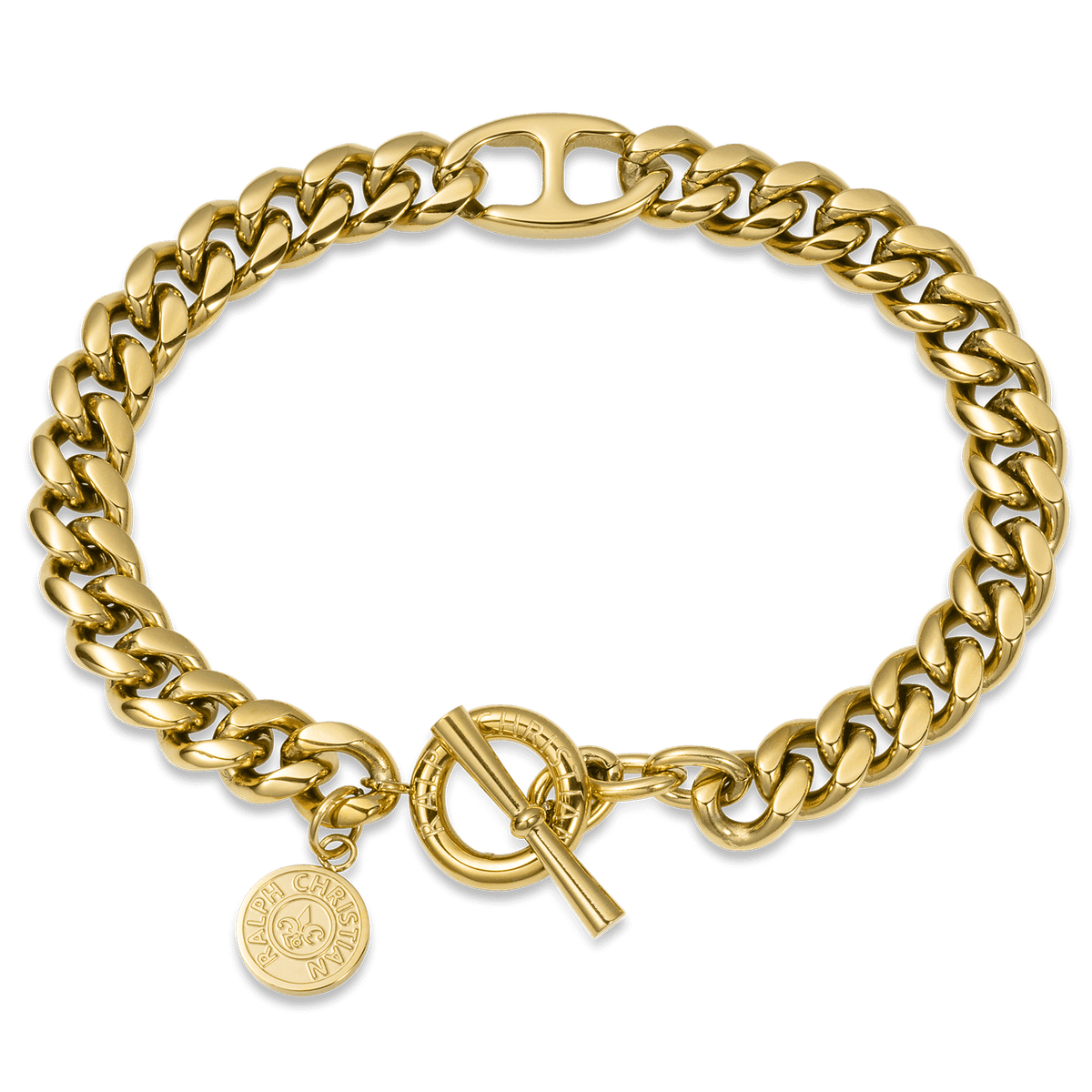 The Medallion Bracelet - Gold, Ralph Christian bracelet
